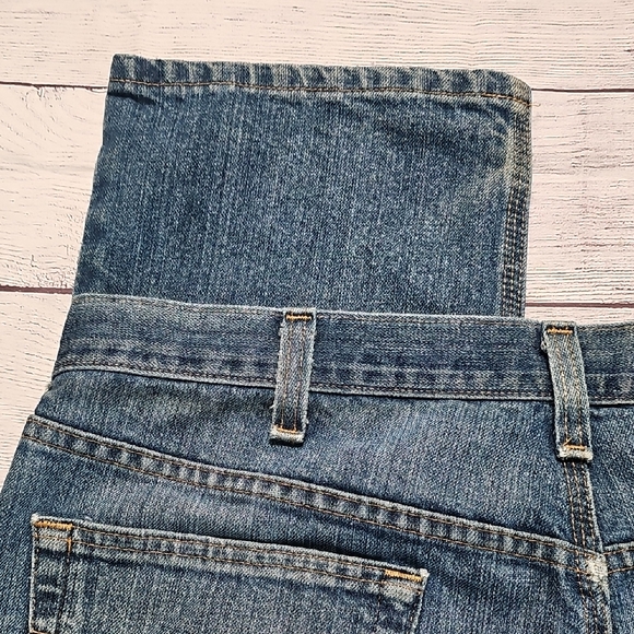 Carhartt 40x32 Blue Straight-Leg Jeans with Classic Fading - Picture 13 of 16